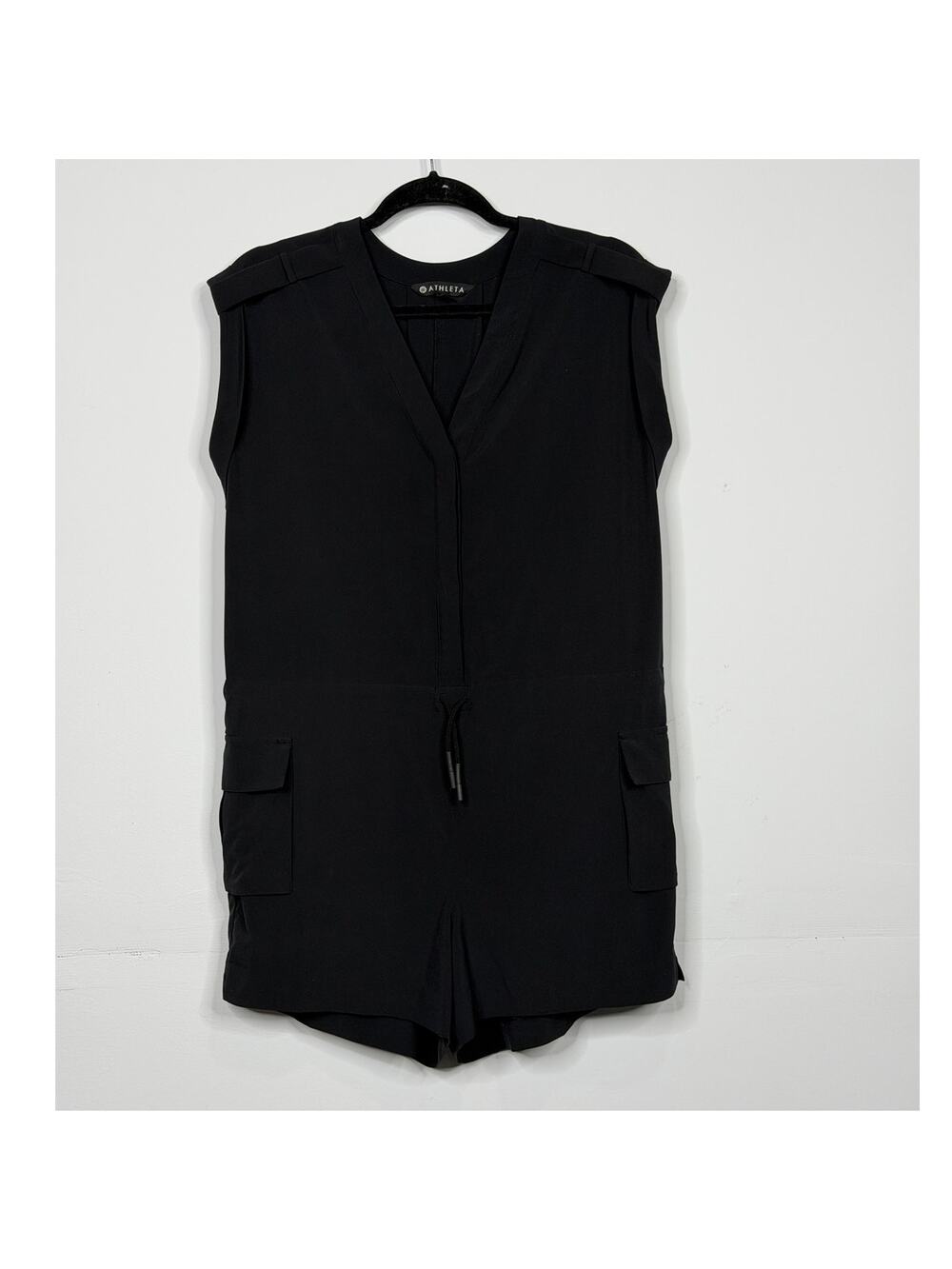 Athleta Women’s Black Romper Jumpsuit / Size-6